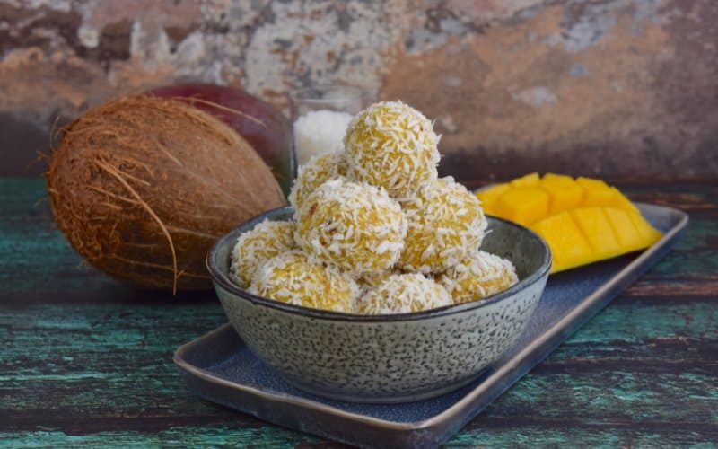 Mango Coconut Energy Balls Recipe