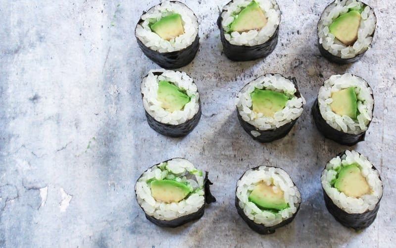 Raw Vegan Sushi Rolls Recipe