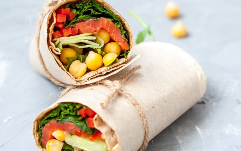 Chickpea Salad Wrap Recipe
