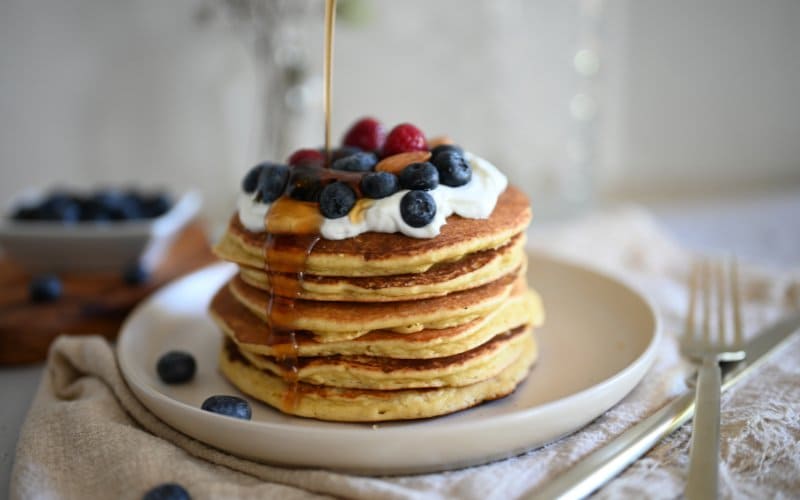 Classic Fluffy Vegan Pancakes Recipe