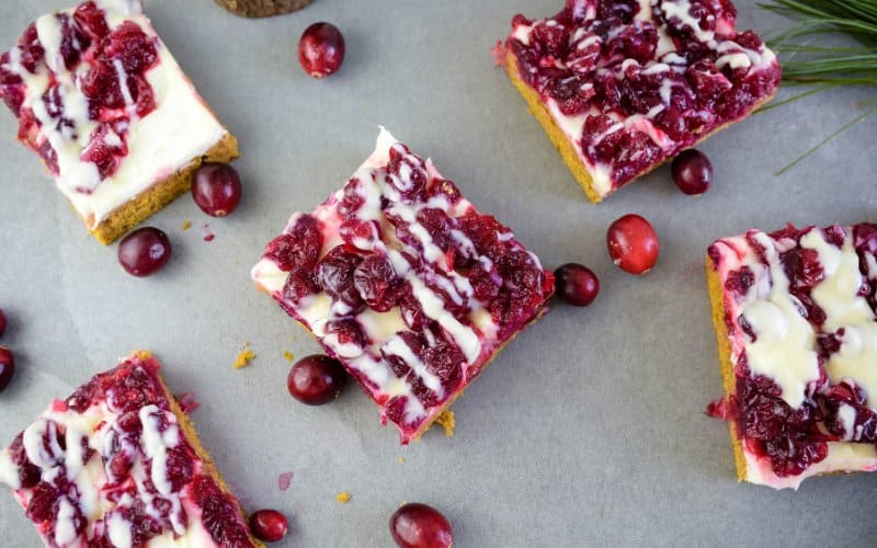 Cranberry Orange Bars