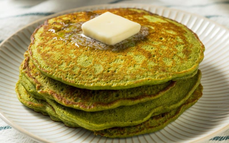 Matcha Green Tea Pancakes Recipe