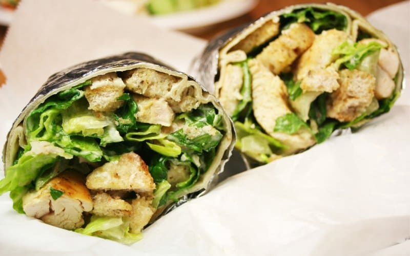 Vegan Caesar Wrap Recipe