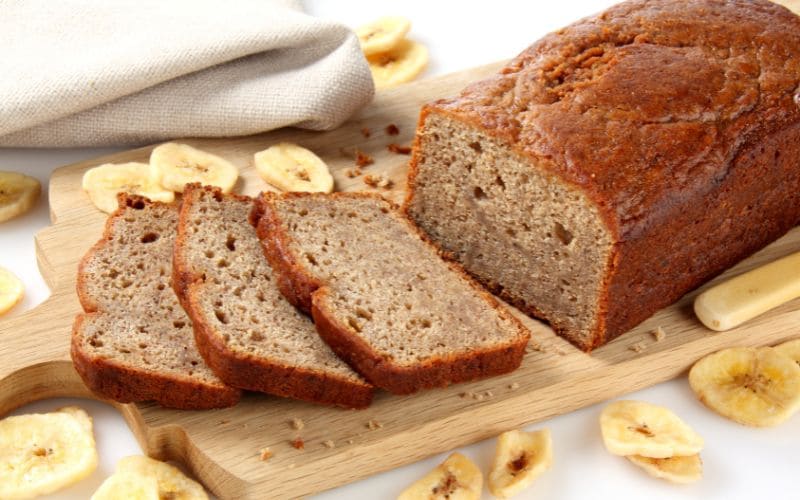 Banana Teff Breakfast Loaf Recipe