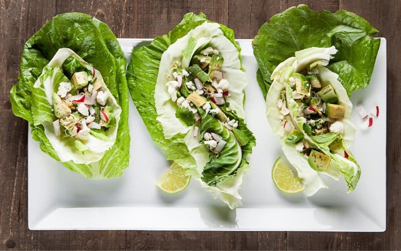 Cauliflower & Walnut Taco Lettuce Wraps Recipe