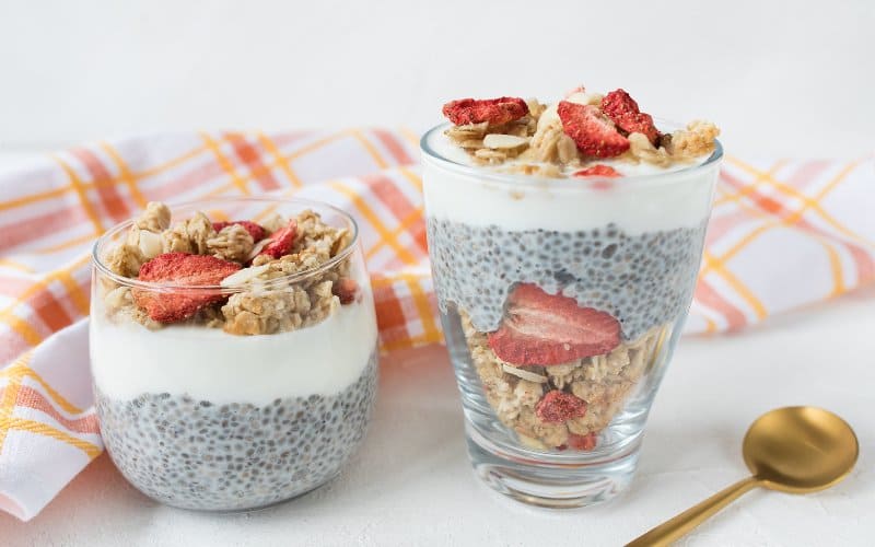 Chia Seed Breakfast Pudding with Almond Milk Recipe