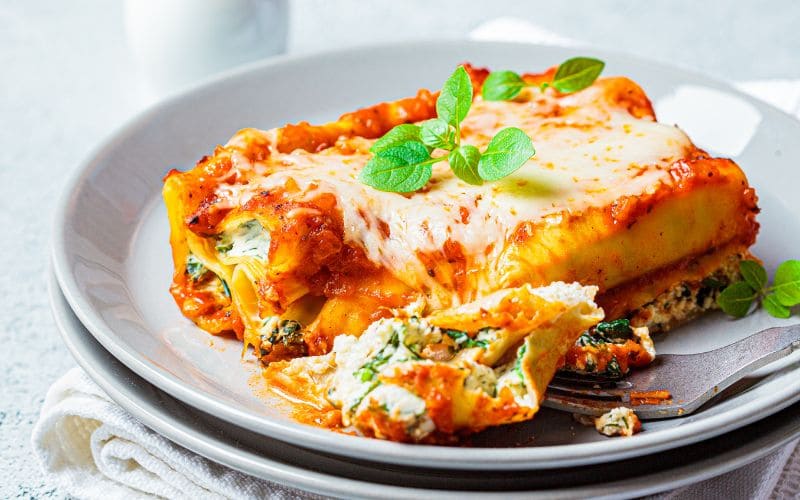 Classic Tofu Ricotta & Spinach Lasagna Recipe
