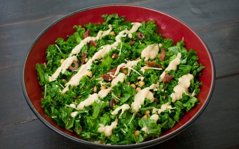 Grilled Tempeh Salad with Tahini Dressing Recipe
