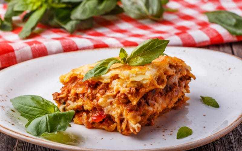 Lentil & Vegetable Layered Lasagna Recipe