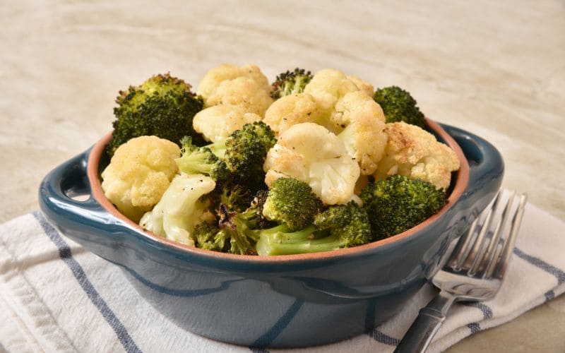 Roasted Cauliflower or Broccoli Bowls Recipe