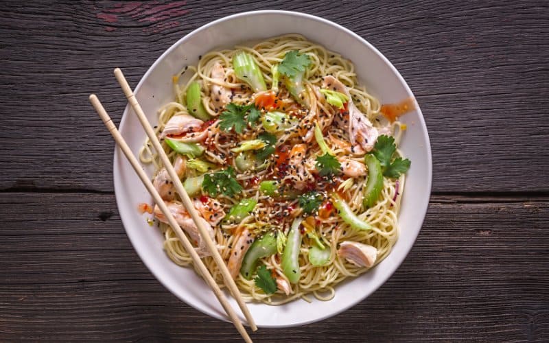 Thai Peanut Noodle Stir-Fry Recipe