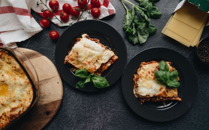 Vegan Pesto Lasagna with Sun-Dried Tomatoes Recipe