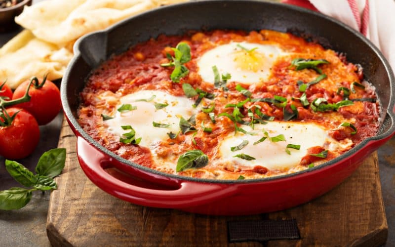 Vegan Shakshuka with Chickpeas Recipe