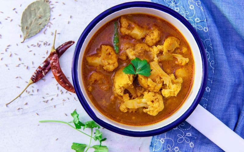 Cauliflower Curry Bowls Recipe
