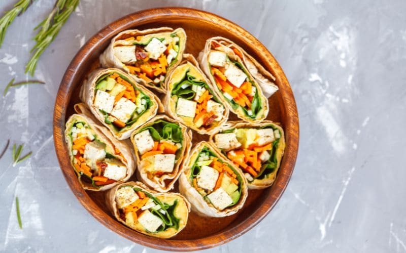 Crispy Tofu Lettuce Wraps Recipe