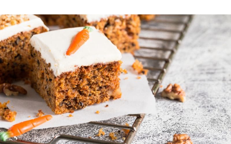 No-Bake Carrot Cake Squares Recipe